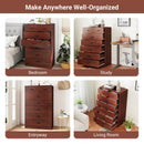 Wooden Chest of Drawers with Anti by LJGDeals