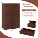 Wooden Chest of Drawers with Anti by LJGDeals