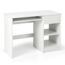 Wooden Computer Desk with CPU Stand by LJGDeals
