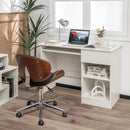 Wooden Computer Desk with CPU Stand by LJGDeals
