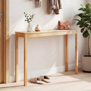 Wooden Console Table Modern Farmhouse Sofa Table with Thickened Top by DirectDeals