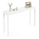 Wooden Console Table Modern Farmhouse Sofa Table with Thickened Top by LJGDeals