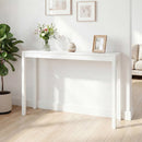 Wooden Console Table Modern Farmhouse Sofa Table with Thickened Top by DirectDeals