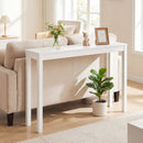 Wooden Console Table Modern Farmhouse Sofa Table with Thickened Top by DirectDeals