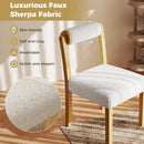 Wooden Dining Chair with Rubber Wood Frame and Cylinder Back Set of 2-White by LJGDeals