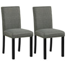 Wooden Dining Chairs Set of 4 with Bent Wood Legs by LJGDeals