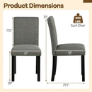 Wooden Dining Chairs Set of 4 with Bent Wood Legs by LJGDeals