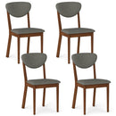 Dining Chairs Set of 4 with Padded Seats and Backrest