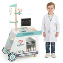 Wooden Doctor Playset for Kids Pretend Play Doctor Kit with Cart Gift for Toddlers Boys Girls Aged 3+ by LJGDeals