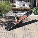 Wooden Dog Agility Seesaw Dog Outdoor Run Game Toy for Obstacle Courses by LJGDeals