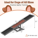 Wooden Dog Agility Seesaw Dog Outdoor Run Game Toy for Obstacle Courses by LJGDeals