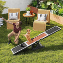 Wooden Dog Agility Seesaw Dog Outdoor Run Game Toy for Obstacle Courses by LJGDeals