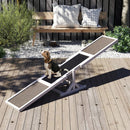 Wooden Dog Agility Seesaw Dog Outdoor Run Game Toy for Obstacle Courses by LJGDeals