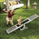 Wooden Dog Agility Seesaw Dog Outdoor Run Game Toy for Obstacle Courses by LJGDeals