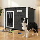 Wooden Dog House Outdoor with Openable Roof - Large by LJGDeals