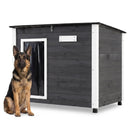 Wooden Dog House Outdoor with Openable Roof - Large by LJGDeals