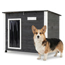 Wooden Dog House Outdoor with Openable Roof - Large by LJGDeals