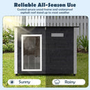 Wooden Dog House Outdoor with Openable Roof - Large by LJGDeals