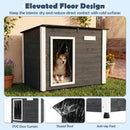 Wooden Dog House Outdoor with Openable Roof - Large by DirectDeals