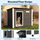 Wooden Dog House Outdoor with Openable Roof - Large by LJGDeals