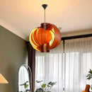 Wooden Lantern Pendant Lamp