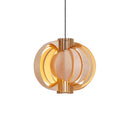 Wooden Lantern Pendant Lamp