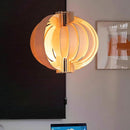 Wooden Lantern Pendant Lamp