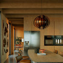 Wooden Lantern Pendant Lamp