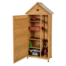 Wooden Outdoor Lockable Garden Tool Storage by LJGDeals