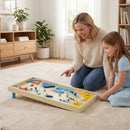 Wooden Pinball Machine with 3 Balls for Kids 8+ and Adults
