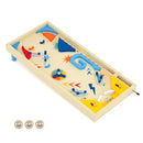 Wooden Pinball Machine with 3 Balls for Kids 8+ and Adults by DirectDeals