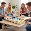 Wooden Pinball Machine with 3 Balls for Kids 8+ and Adults