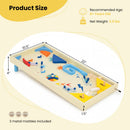 Wooden Pinball Machine with 3 Balls for Kids 8+ and Adults