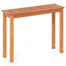 Wooden Plant Stand Outdoor Indoor Solid Wood Flower Pot Holder Display Shelf by LJGDeals