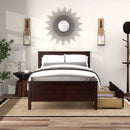 Twin Size Bed Frame with Storage Drawers by LJGDeals