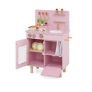 Wooden Play Kitchen Set for Kids with Stove, Sink & Faucet by LJGDeals