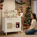 Wooden Pretend Kitchen Playset with Realistic Ice Maker by LJGDeals