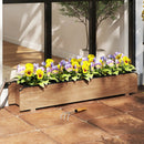 Wooden Raised Garden Bed with Drainage Holes for Vegetable Flower Herb Succulent by LJGDeals