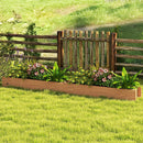 Wooden Raised Garden Bed with Drainage Holes for Vegetable Flower Herb Succulent by LJGDeals