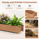 Wooden Raised Garden Bed with Drainage Holes for Vegetable Flower Herb Succulent by LJGDeals