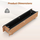Wooden Raised Garden Bed with Drainage Holes for Vegetable Flower Herb Succulent by LJGDeals
