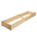 Wooden Vegetable Raised Garden Bed for Backyard Patio Balcony by LJGDeals