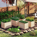 Wooden Raised Garden Bed Elevated Planter Box with Open-Ended Base by LJGDeals