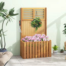 Wooden Raised Garden Bed with Privacy Screen by LJGDeals
