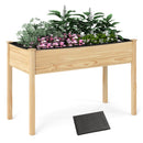 Wooden Raised Vegetable Garden Bed Elevated Grow Vegetable Planter by LJGDeals