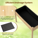 Wooden Raised Vegetable Garden Bed Elevated Grow Vegetable Planter by LJGDeals