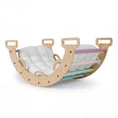 Wooden Rocking Climbing Arch with Cushion 3-in-1 Montessori by DirectDeals
