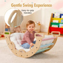 Wooden Rocking Climbing Arch with Cushion 3-in-1 Montessori by DirectDeals