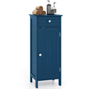 Wooden Storage Free-Standing Floor Cabinet with Drawer and Shelf by LJGDeals