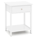 Wooden Storage Shelf with Drawer for Bedroom and Living Room by LJGDeals